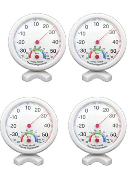 4x Higrometre Nem Termometresi Sıcaklık/sıcaklık Ölçer (Yurt Dışından)