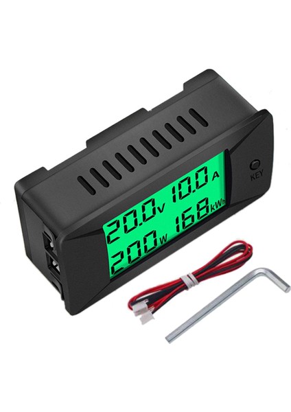 Peacefaır PZEM-025 Dc Dijital Test Cihazı Çift Yönlü Ampermetre Voltmetre Enerji Watt Metre (Yurt Dışından)