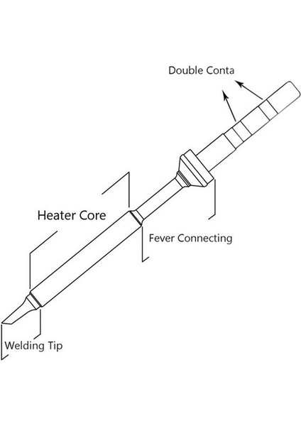 TS100 Mini Havya Dijital Havya Ucu Yedek Bit Kafası (Yurt Dışından) fırsatları