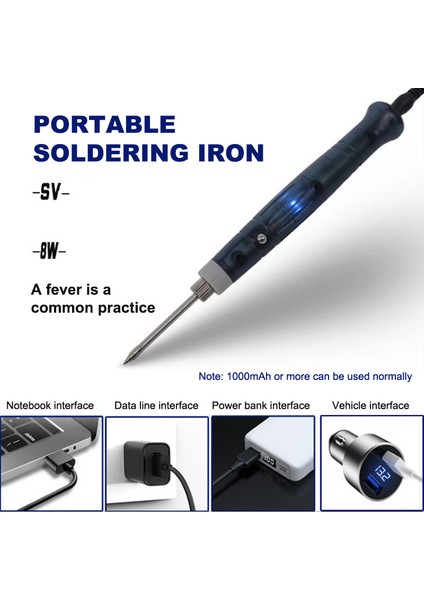 USB Powered Elektrikli Havya Araçları Kiti Isıtma Lehim Kalem Kaynak Araçları Mj (Yurt Dışından) modelleri