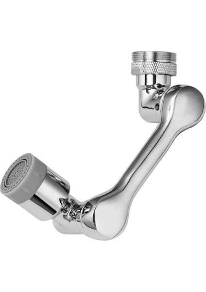 Musluk Genişletici 1800° Döndürülebilir Katlanabilir Kurulumu Kolay Musluk Genişletici-Beyaz Tek Modlu (Yurt Dışından)