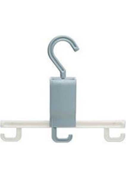 Yaratıcı Geri Çekilebilir Taşınabilir Askılar Antiskid Katlanabilir Elbise Kurutma Rafı Mavi (Yurt Dışından) fiyatları