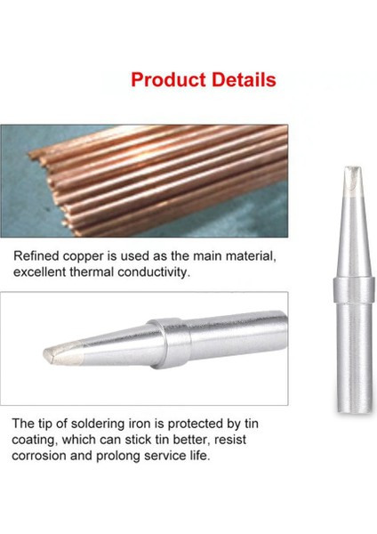 Weller Lehimleme Istasyonu Için 2 Adet Et Havya Ipuçları Etb Kaynak Araçları (Yurt Dışından) fiyatları