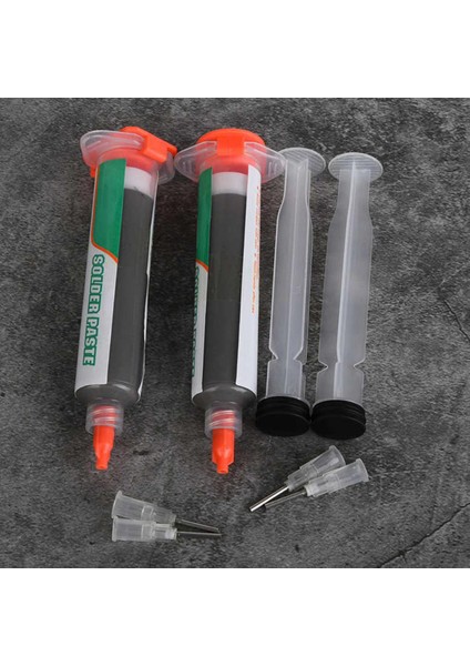 Lehim Pastası 2 Adet 50G Zararsız Malzeme Akı SN42 BI58 Smd Elektronik Tamir (Yurt Dışından)