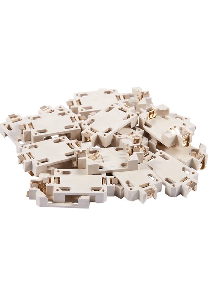 5x Plastik CR2032 Hücre Düğmesi Lityum Priz Tutucu ve 20 Adet Beyaz Konut CR2032 Smd Hücre Düğmesi Tutucu (Yurt Dışından) fiyatları