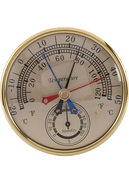 Srıwen 5 Inç Min Max Termometre Higrometre Duvara Montaj Duvar Asmak Analog Kapalı Açık Anti Yağmur Sıcaklık Nem Ölçer (Yurt Dışından)