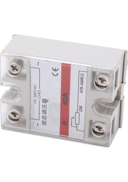 Katı Hal Voltaj Regülatörü, Kıvılcımsız Yüksek Elektromanyetik Uyumluluk Endüstriyel Kullanım Için Ac Voltaj Regülatörü 40A (Yurt Dışından)