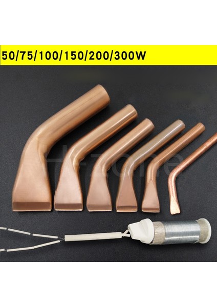 Harici Isı Ahşap Saplı Havya Ucu Kurşunsuz Çevre Dostu Saf Bakır 50/75/100/150/200/300W Isıtıcı (Yurt Dışından) modelleri