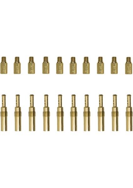 20 Adet Bakır Karbüratör Ana Jetler + Yavaş Jetler Kiti Pwk Keihin Oko Karbonhidrat Motosiklet Karbüratör Aksesuarları (Yurt Dışından) fırsatları