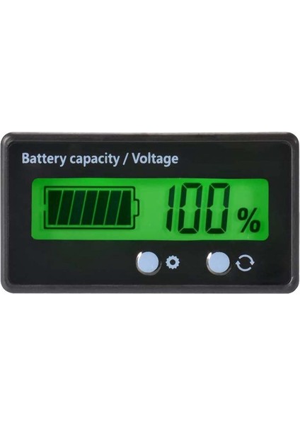 LCD Pil Kapasitesi Ölçer Ölçer 12V/24V/36V/48V Kurşun Asit Akü Durum Göstergesi, Lityum Pil Kapasitesi Test Cihazı (Yurt Dışından) indirimleri