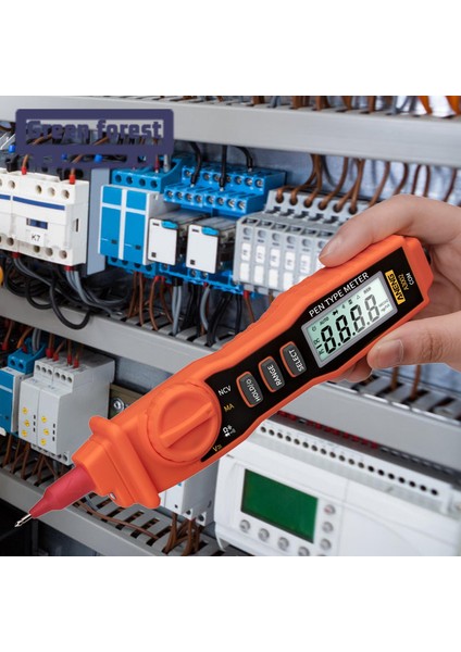 Yeşil Orman Akıllı Multimetre Otomatik Kapanma Paslanmaz Plastik Multimetre (Yurt Dışından) fırsatları