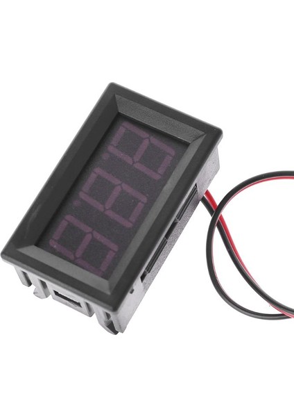 【ayak Koltuk】dc 5V-120V Dijital Voltmetre LED Ekran Paneli 12V 24V 96V Elektromobil Motosiklet Için 2 Telli Volt Gerilim Test Ölçer (Yurt Dışından) fırsatları