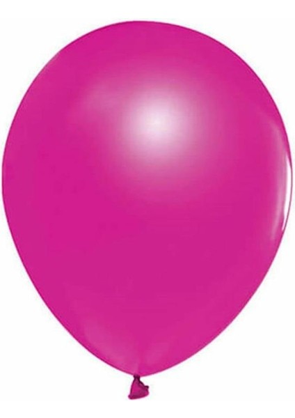 TMT8600 Metalik Fuşya Balon 12 Inç 12LI -Balonevi