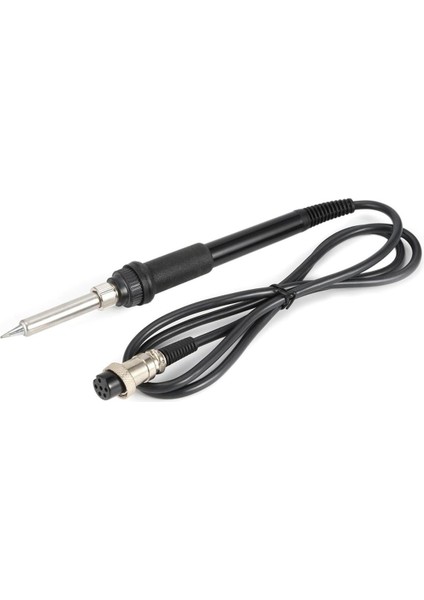 90W Elektronik Havya Isıtmalı Saplı Kaynak Aleti Lehim 6 Delik - Siyah (Yurt Dışından)