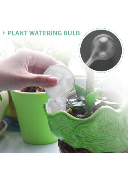 11 Adet Temizle Otomatik Sulama Ampuller Sulama Küreleri Cihazı Plastik Toplar Bitkiler Tatil Houseplant Saksı (Yurt Dışından) modelleri