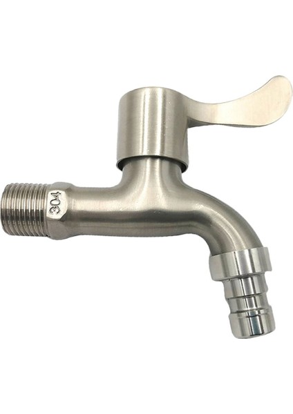 Parça Fırçalanmış Çamaşır Makinesi Musluğu Alaşımlı Güverte Üstü Banyo Havzası Tek Soğuk Hızlı Açılır Lavabo Musluğu Şerit (Yurt Dışından) fiyatları