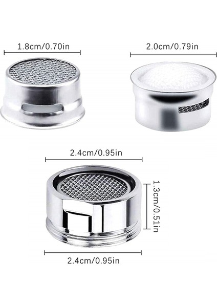 10 Adet Musluk Havalandırıcı Mutfak Lavabo Havalandırıcı Yedek Parçalar Yedek Parçalar Pirinç Kabuk ve Conta ile Mutfak Banyo Için (Yurt Dışından) modelleri