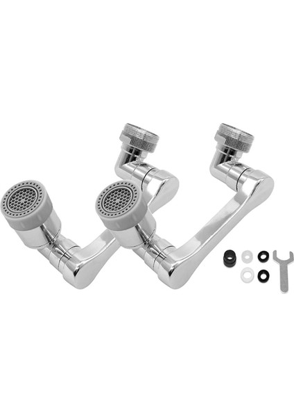 Namuny 1080° Musluk Genişletici, Döndürülebilir Çok Fonksiyonlu Uzatma Musluk Havalandırıcı, Evrensel Sıçrama Filtresi Musluk Genişletici (Yurt Dışından)