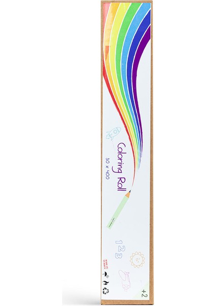 Coloring Roll- Meyveler ve Sebzeler