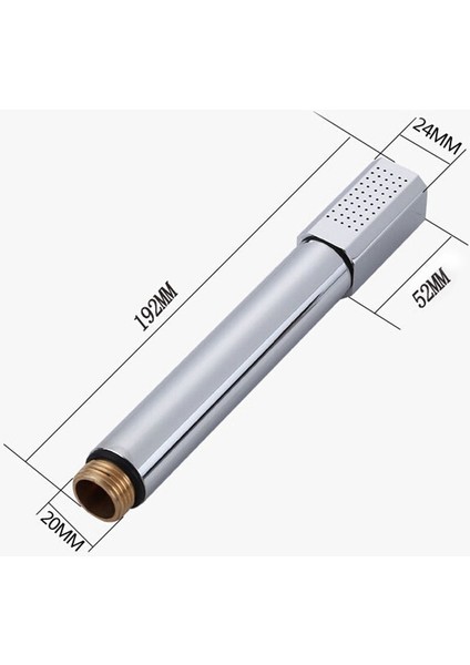 Banyo Krom Saf Bakır Yuvarlak El Chower (Yurt Dışından) fırsatları