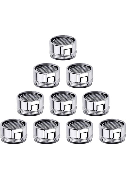 10 Adet Musluk Havalandırıcı Mutfak Lavabo Havalandırıcı Yedek Parça Parça Aksesuarları Pirinç Kabuk ve Conta ile Mutfak Banyo Için (Yurt Dışından)