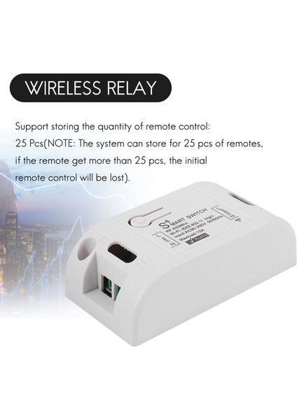 Zoroom 433 Mhz Evrensel Wireless1 Ch Uzaktan Kumanda Anahtarı Rf Röle Alıcı LED Işık Lambaları Hayranları Dıy (Yurt Dışından) indirimleri
