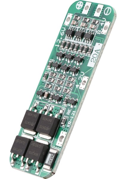 5x 3s 20A Li-Ion Lityum 18650 Şarj Cihazı Bms Koruma Levhası 12.6V Hücre 64X20X3.4MM S08 (Yurt Dışından) fırsatları