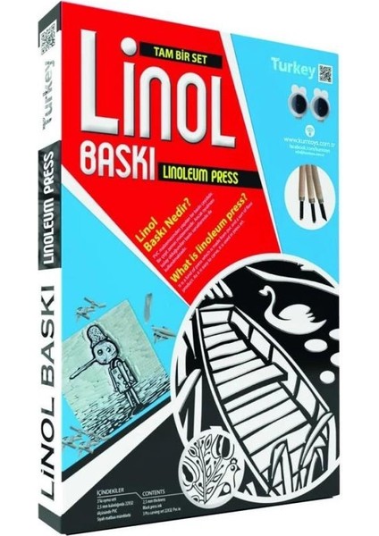 5004 Linol Baskı Seti -Kumtoys