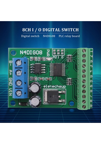 8 Kanal Giriş/çıkış Dijital Anahtarı Ttl Lvttl Cmos RS485 (Terminalli) (Yurt Dışından) modelleri