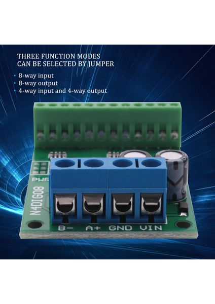 8 Kanal Giriş/çıkış Dijital Anahtarı Ttl Lvttl Cmos RS485 (Terminalli) (Yurt Dışından) fırsatları