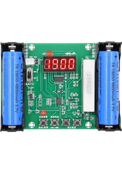 XH-M240 18650 Lityum Kapasite Test Cihazı Mah/mwh Gerçek Kapasite Test Cihazı Aksesuarları (Yurt Dışından)