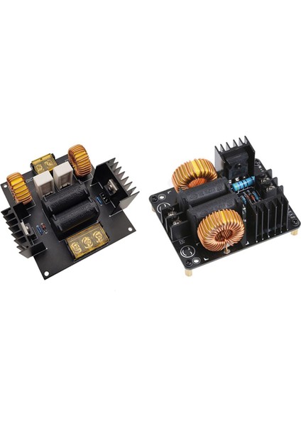 1000W 20A Zvs Alçak Gerilim Indüksiyonlu Isıtma Bobini Modülü, 300W 20A Zvs Indüksiyonlu Isıtma Jeneratörü Sürücü Kartı (Yurt Dışından)