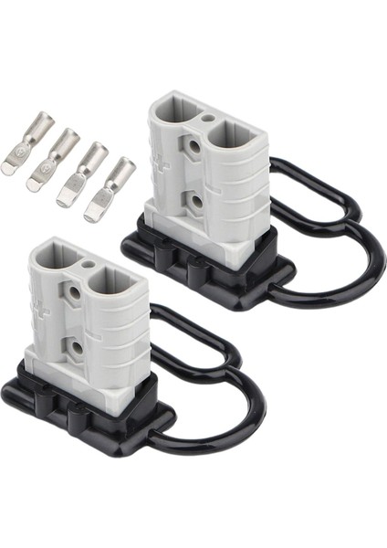 50A 6-10 Awg Bağlantı Kablo Demeti Fiş Konnektörü Vinç Fişi Ups Paketi Römork Forklift Için Hızlı Bağlantı Kesme (Yurt Dışından)