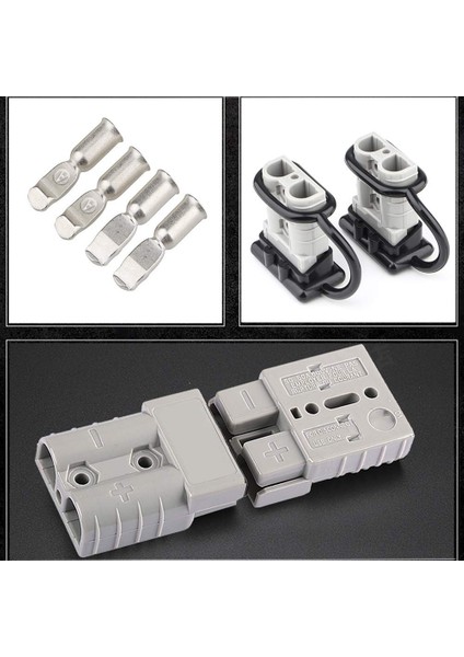 50A 6-10 Awg Bağlantı Kablo Demeti Fiş Konnektörü Vinç Fişi Ups Paketi Römork Forklift Için Hızlı Bağlantı Kesme (Yurt Dışından) indirimleri