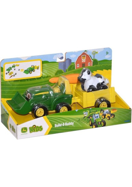 47209 Tomy John Deere - Tak Oyna Vagonlu Bonnie +3 Yaş