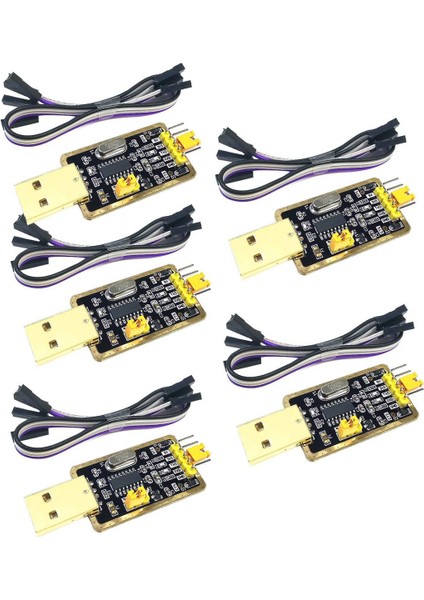 5pcs CH340G PL2303 Yerine, CH340G RS232'DEN Ttl'ye Usb'yi Dokuz Fırça Küçük Plakada Seri Bağlantı Noktasına Yükseltme (Yurt Dışından)