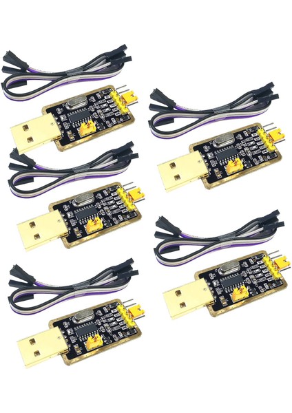 5pcs CH340G PL2303 Yerine, CH340G RS232'DEN Ttl'ye Usb'yi Dokuz Fırça Küçük Plakada Seri Bağlantı Noktasına Yükseltme (Yurt Dışından) fiyatları