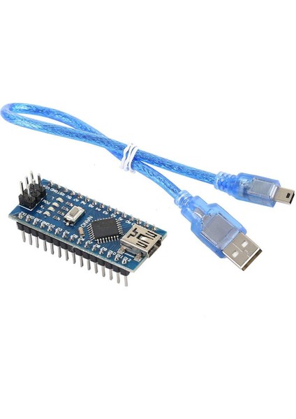Mini Nano V3.0 ATMEGA328P USB Kablolu Mikrodenetleyici Kartı (Yurt Dışından) fiyatları
