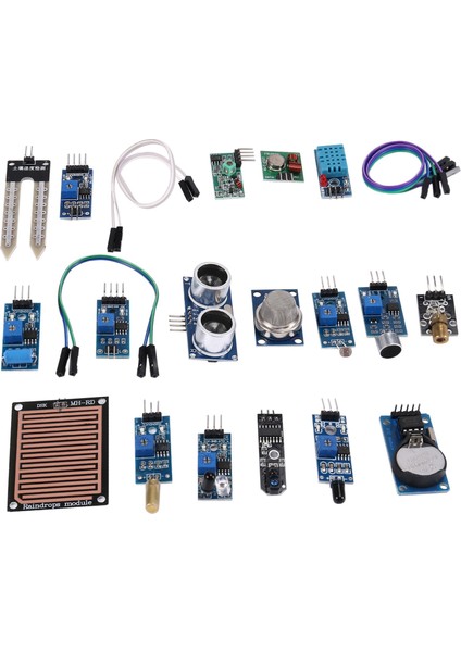 Uno R3/2560 Raspberry Pi 3rd B Tipi Için 16 Sensör Başlangıç Kiti (Yurt Dışından)