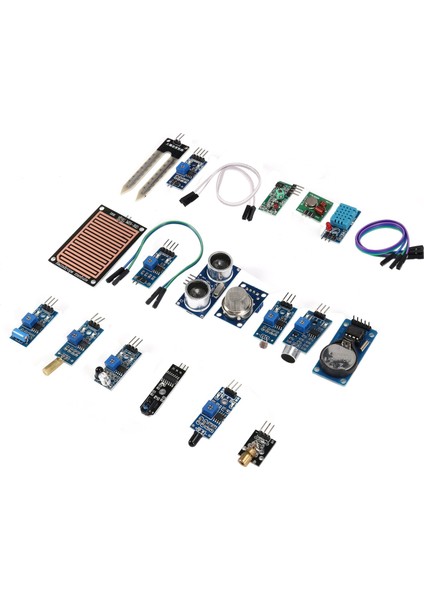 Uno R3/2560 Raspberry Pi 3rd B Tipi Için 16 Sensör Başlangıç Kiti (Yurt Dışından)