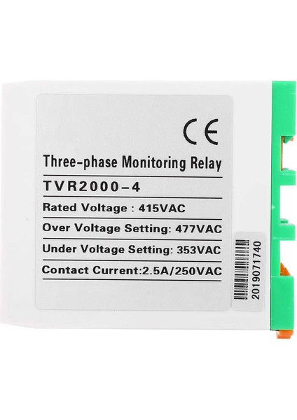 Devre Koruma Rölesi Aşırı ve Düşük Gerilim Arıza Faz Sırası Koruyucu 3 Fazlı 415VAC Elektrik Motorları Için Monitör (Yurt Dışından) modelleri