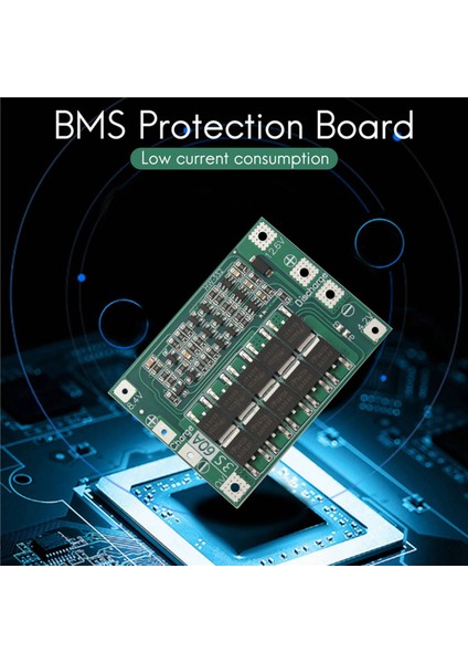 6x 3s 60A Bms Kartı 11.1V 12.6V 18650 Li-Ion Lityum Koruma Levhası Geliştirilmiş Versiyon (Yurt Dışından) indirimleri