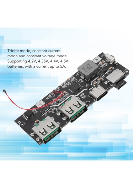 Hızlı Şarj Kartı, Hızlı Şarj Modülü Güç Için Çift LED 5V 4.5A 22.5W (Yurt Dışından)