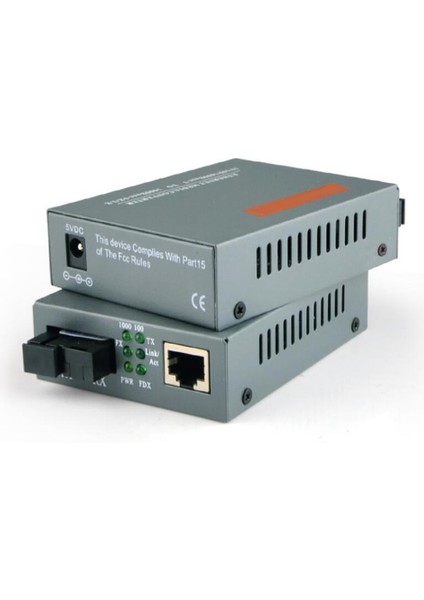 Gigabit Fiber Optik Medya Dönüştürücü Htb-Gs-03 1000MBPS (Yurt Dışından)