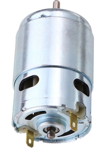 775 Motor (12-24V Çift Bilyalı Rulmanlı) Yüksek Hızlı Yüksek Tork 775 Motor Dc Motor (Yurt Dışından)