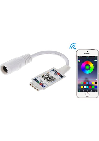 Mini Rgb Bluetooth Denetleyici Müzik Bluetooth LED Denetleyici Işık Şeridi (Yurt Dışından)