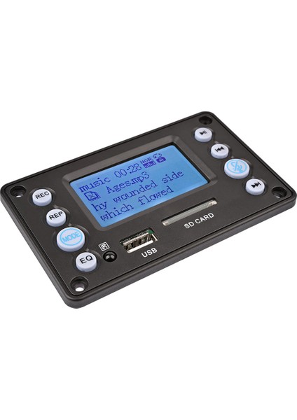 5V LCD Mp3 Dekoder Dac Bluetooth Ses Alıcısı Flac Wma Wav Dekoder (Yurt Dışından)