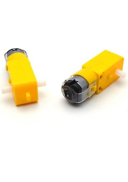 Akıllı Araba Robotu Için Dişli Motor Çift Şaftlı 3-6V Tt Motor 6'lı Paket (I Şekli) (Yurt Dışından) indirimleri