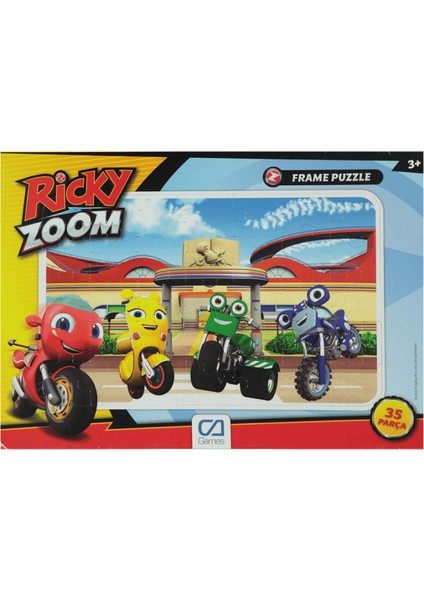 Ricky Zoom Frame Puzzle 35 Parça - 5116