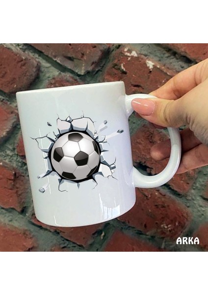 Size Özel Futbol Topu Seramik Baskılı Kupa Bardaklar fiyatları